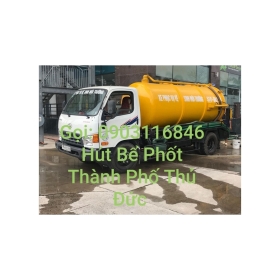 Hút Bể Phốt Hầm Cầu Thủ Đức TpHCM