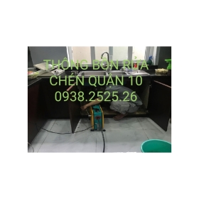 Thông Bồn Rửa Chén Nghẹt Quận 10