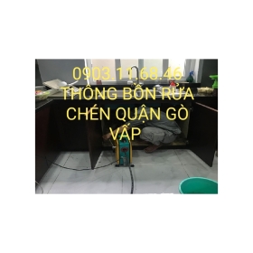 Thông Bồn Rửa Chén Quận Gò Vấp