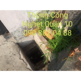 Thông Cống Nghẹt Quận 10 TpHCM