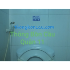 Thông nghẹt Bồn Cầu Quận 11
